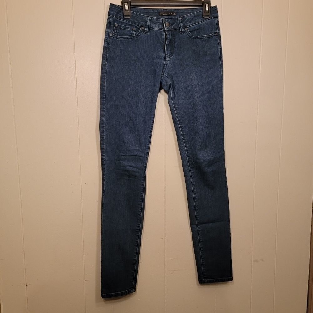 PrAna 2/26 Skinny Jeans Dark Wash Denim Womens